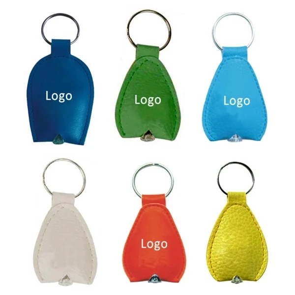 Leather Light Keychain 1