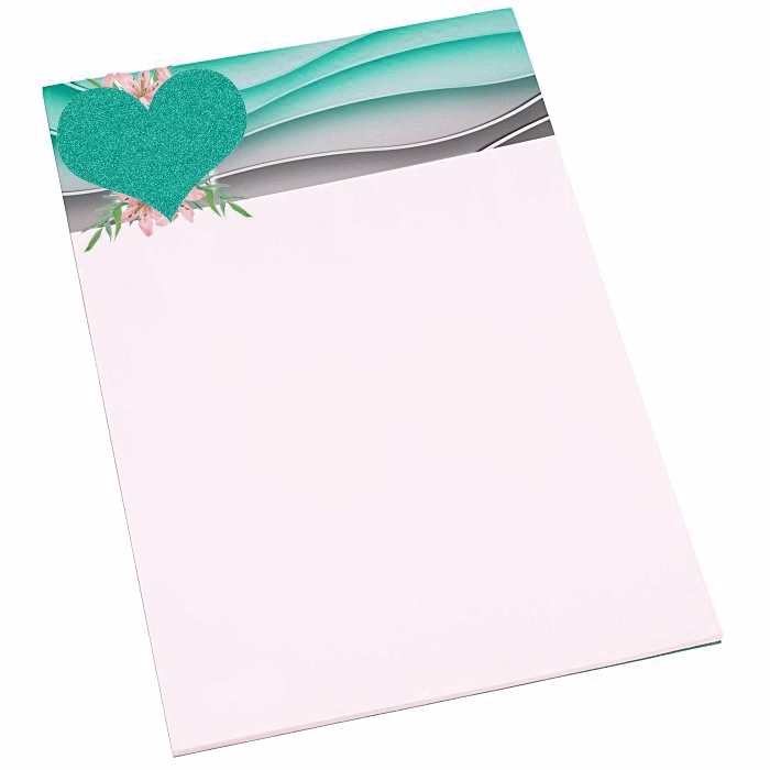 9x6 NON Adhesive Notepads (25 sheets)