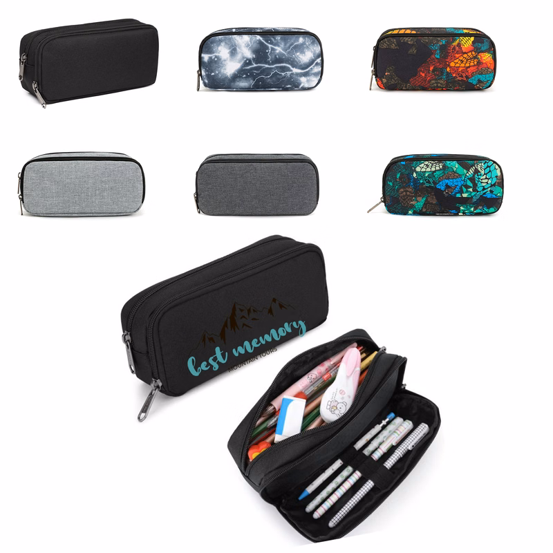Oxford Zipper Pouch for Makeup Stationery