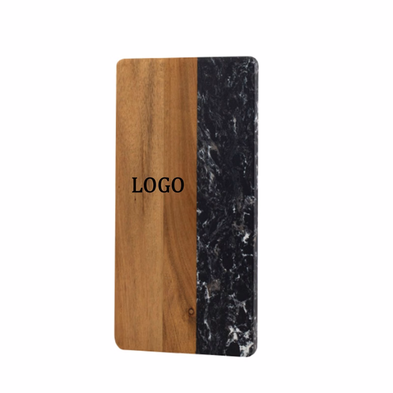 Wood And Marble Cheese Board