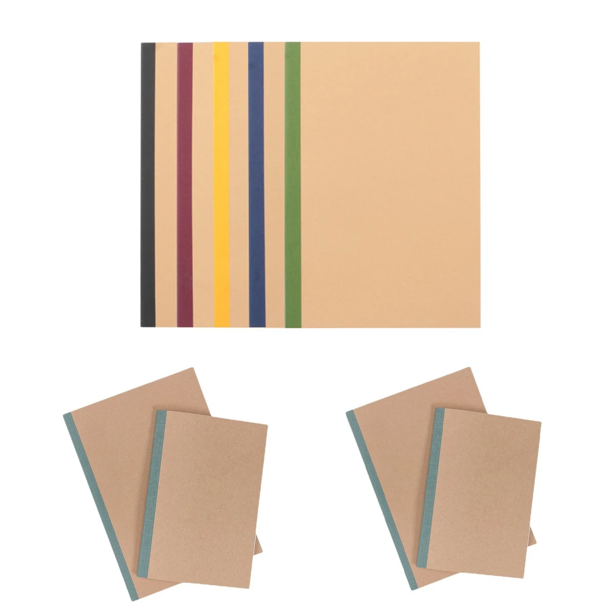5.5 x 8.25 Inch 19 Sheets Lined Paper Composition Notebook Journal 1