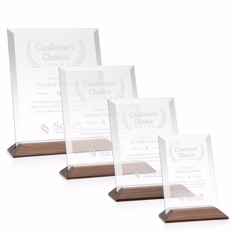 Embassy Award - Starfire/Walnut (Vert)