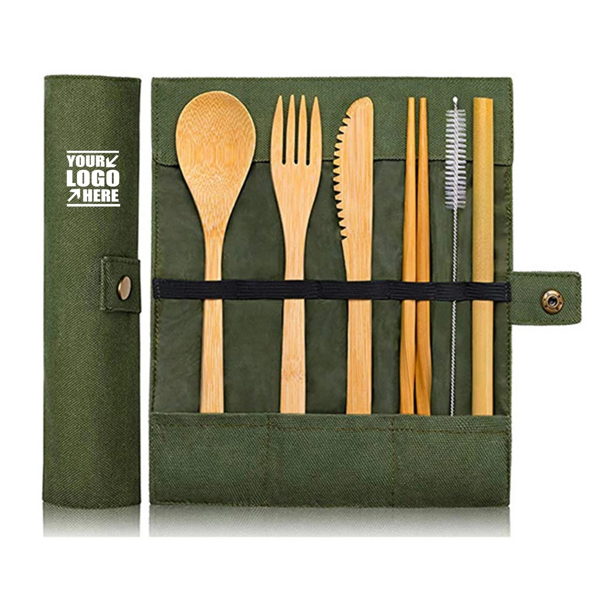 Reusable Bamboo Utensils Cutlery 1