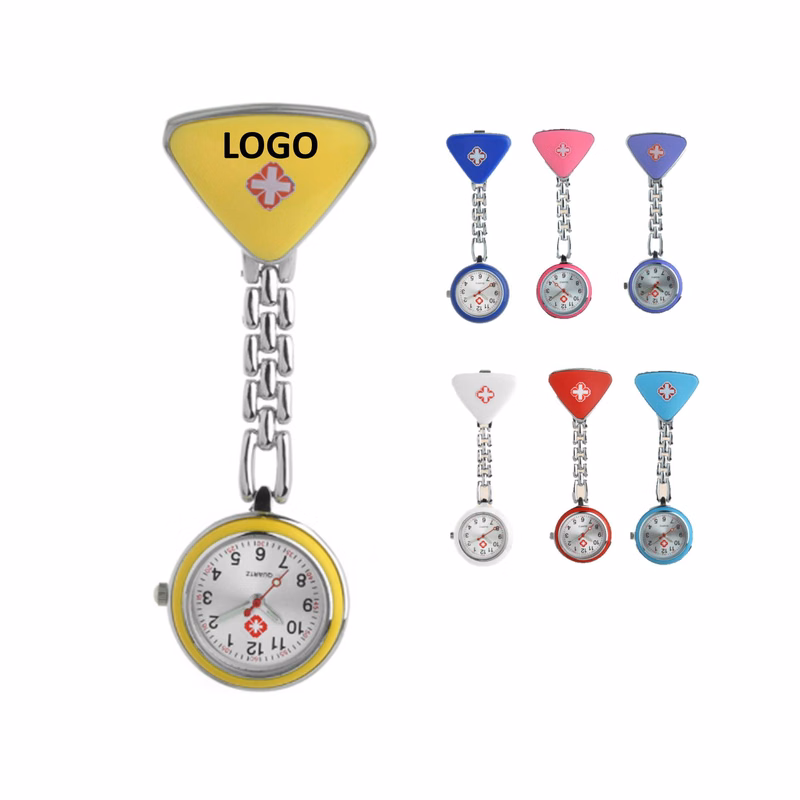 Medical Stainless Steel Clip Pocket Nurse Watch
