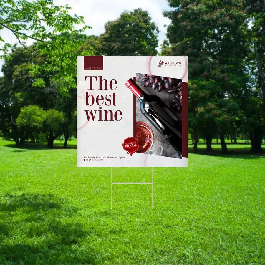 12" X 12" Yard Sign 1