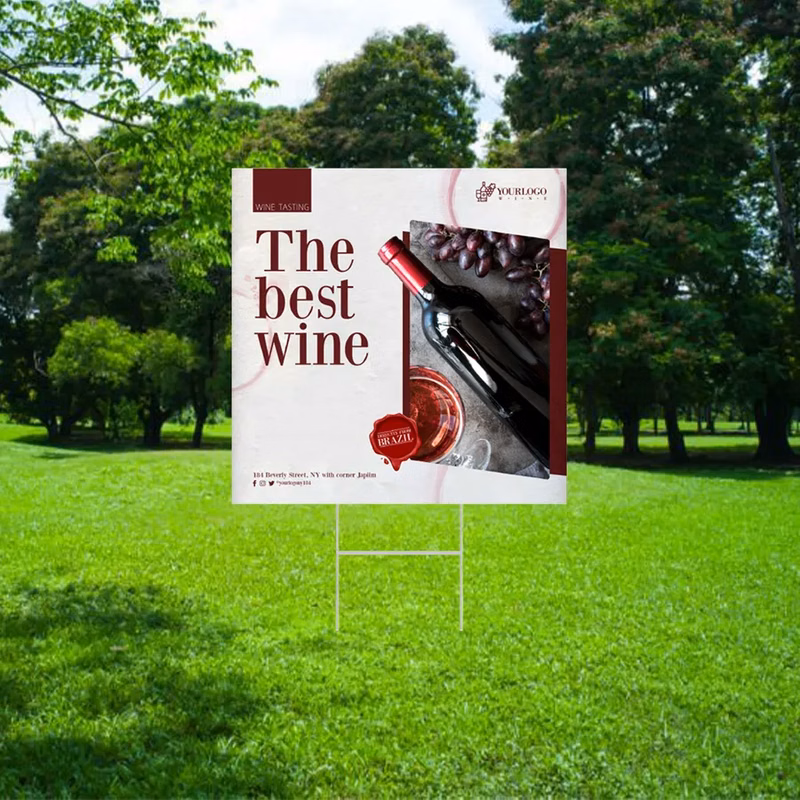 12" X 12" Yard Sign