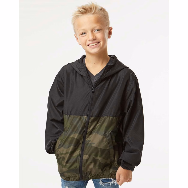 Youth Lightweight Windbreaker Full-Zip Jacket - EXP24YWZ