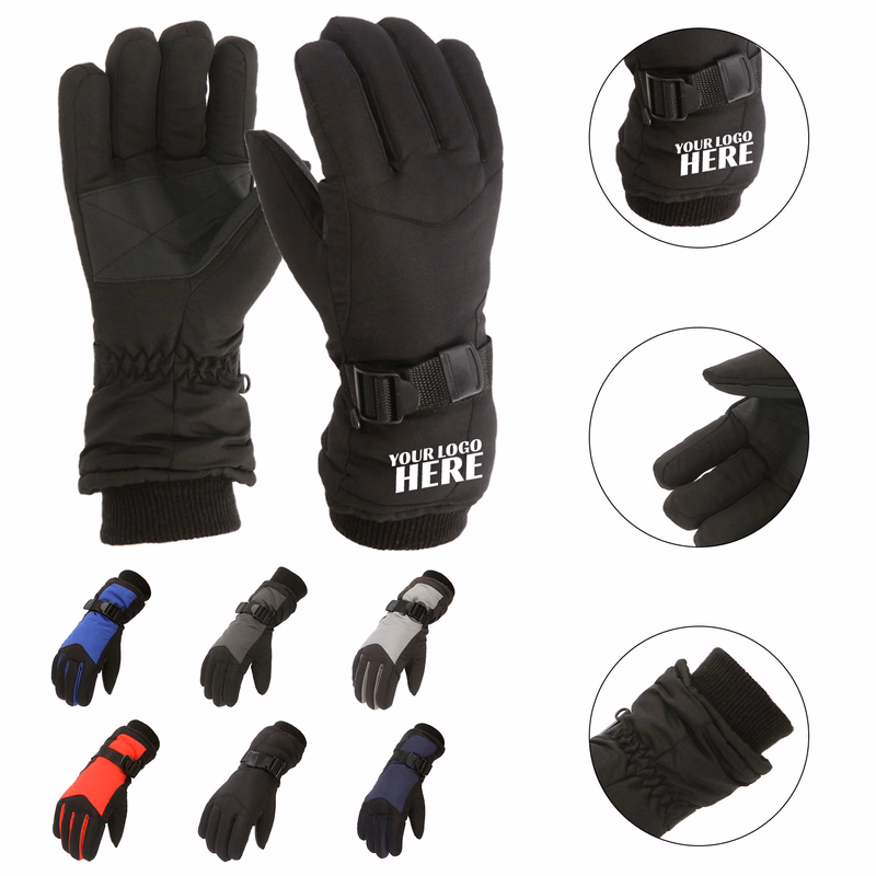 Kids Waterproof Cycling  Snowing Gloves 