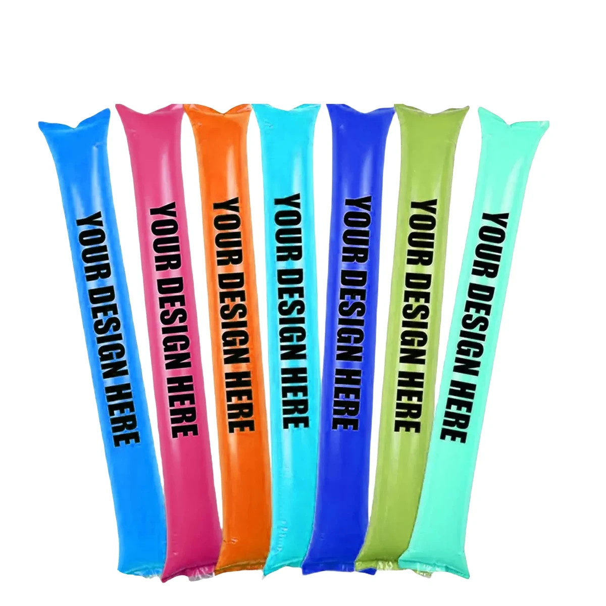 Logo Printed Inflatable Thunder Sticks MOQ100 1