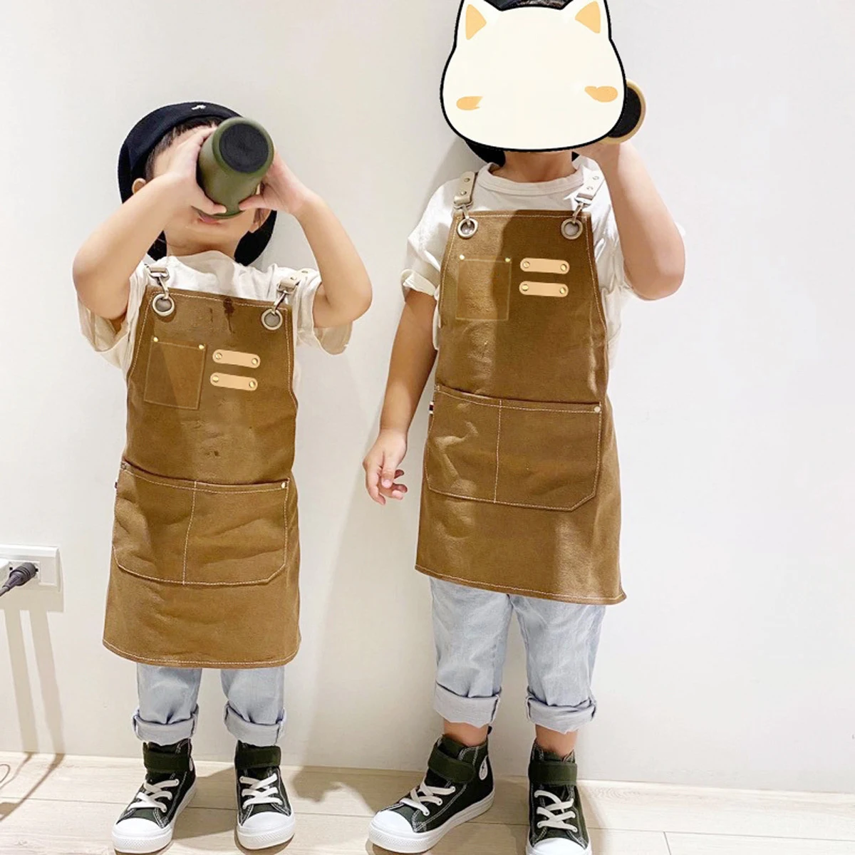 Canvas Apron- Kid Size 1