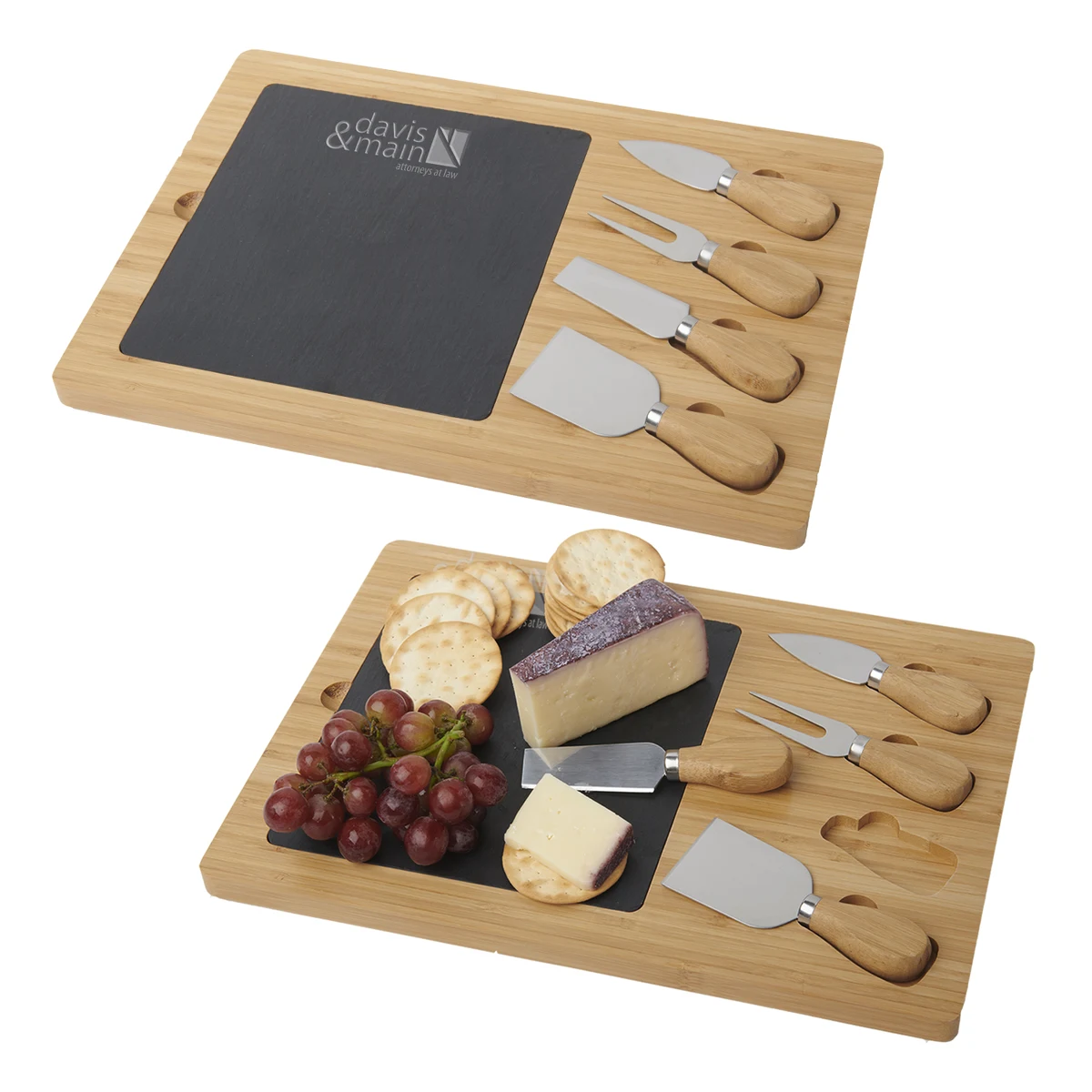 Slate Cheese Board Set 1