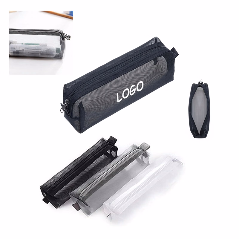 Mesh Transparent Pen Case