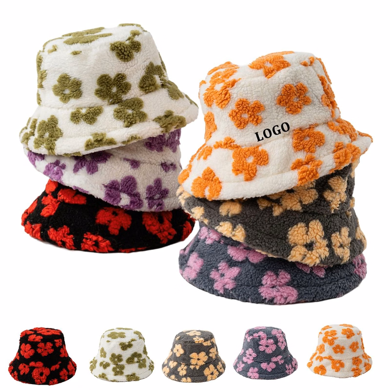 Winter Warm Plush Fuzzy Bucket Hat