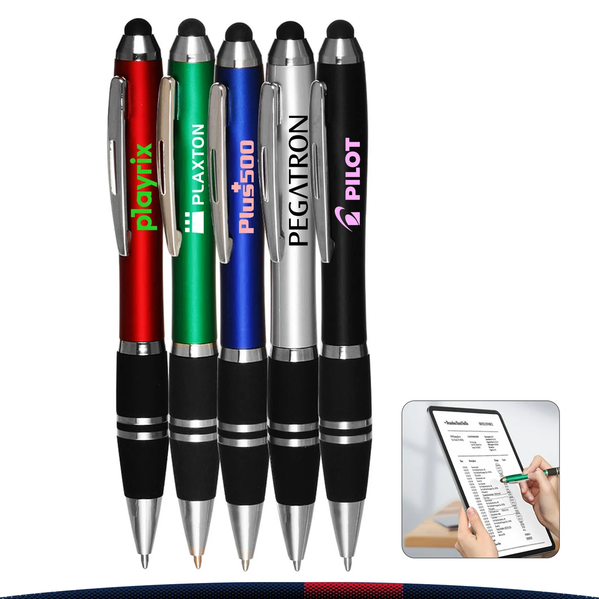 Lilim Stylus Grip Ballpoint Pens 1