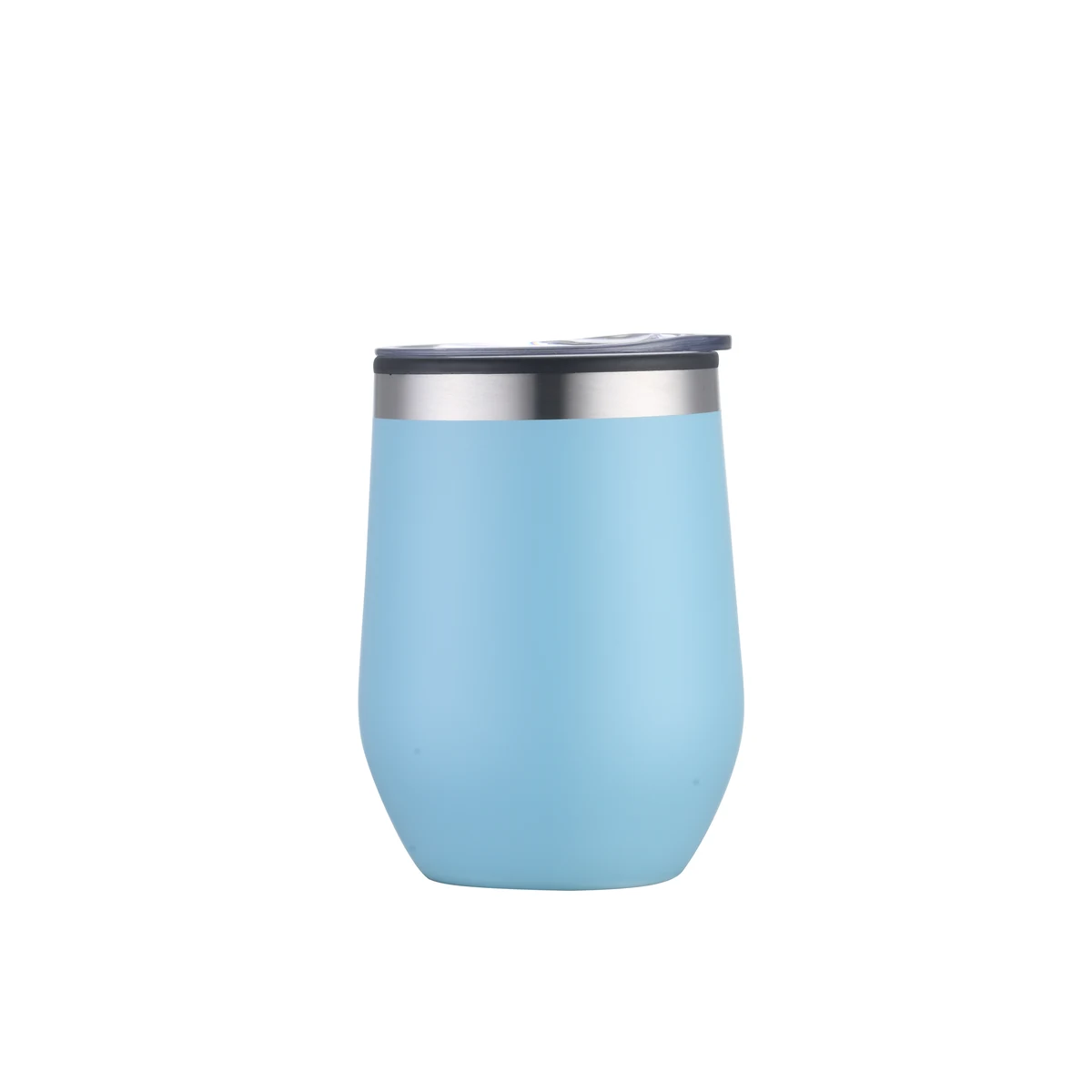 12 oz Aqua Double Wall Wine Cup 1