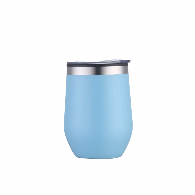 12 oz Aqua Double Wall Wine Cup