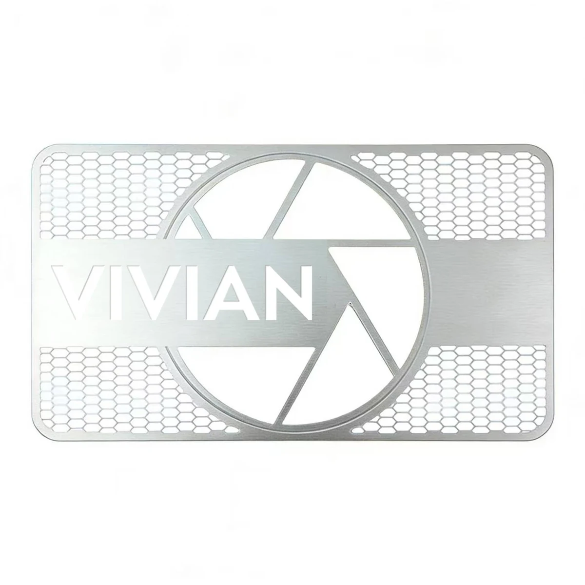 Hollow-Out Custom Stainless Steel Business Card 1