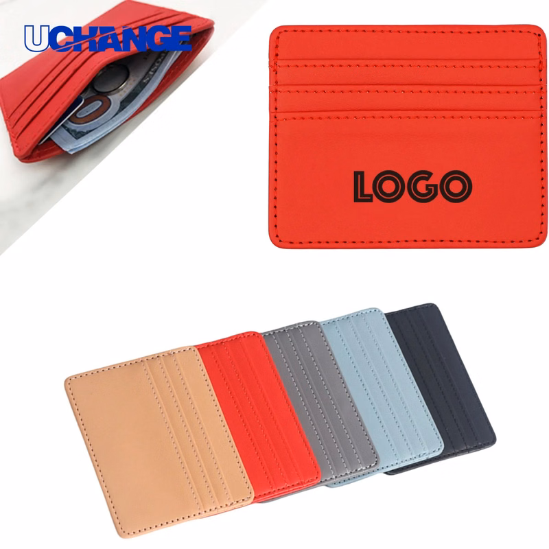 Faux Leather Card Holder Case for Business