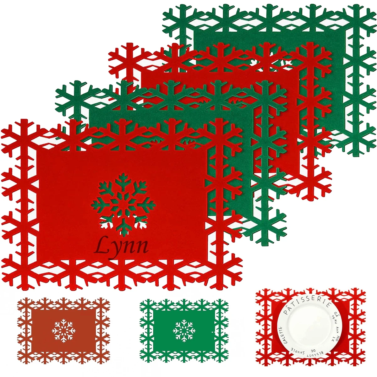 Christmas Felt Placemat 1