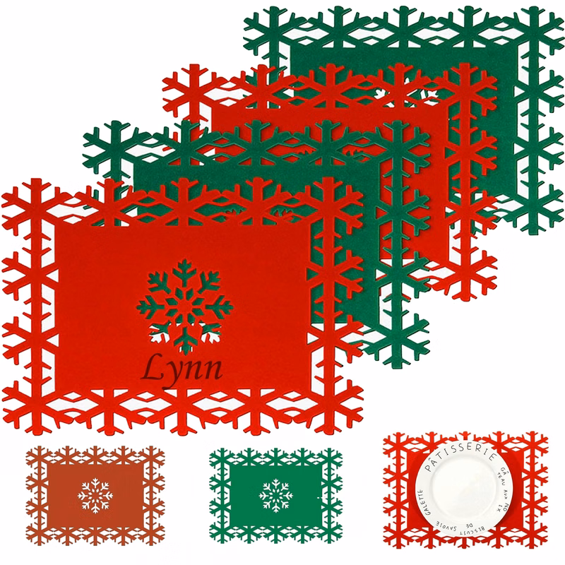 Christmas Felt Placemat