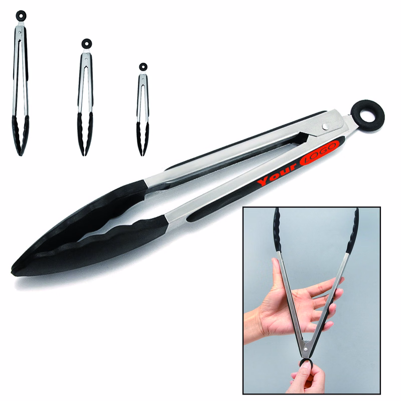 Silicone Food Tong Non-Slip Barbecue Clip For Kitchen