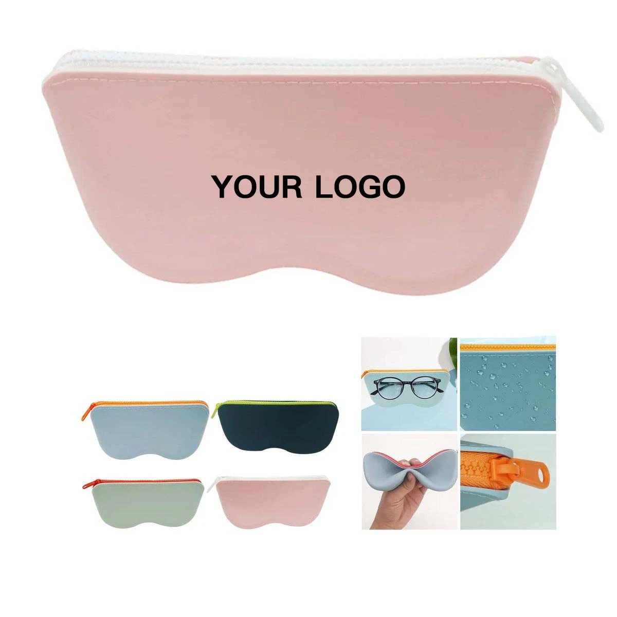 Durable Silicone Case for Eyewear Storage and Travel 1