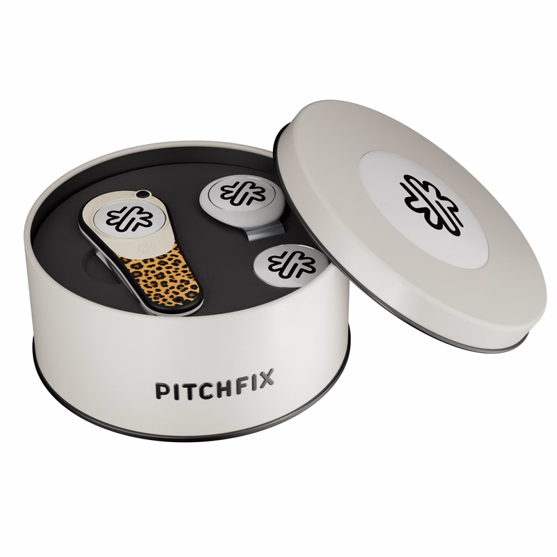 Pitchfix Ultima Golf Divot Tool in Round Tin