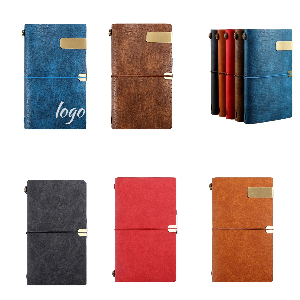 A6 Leather Travel Notebook 1