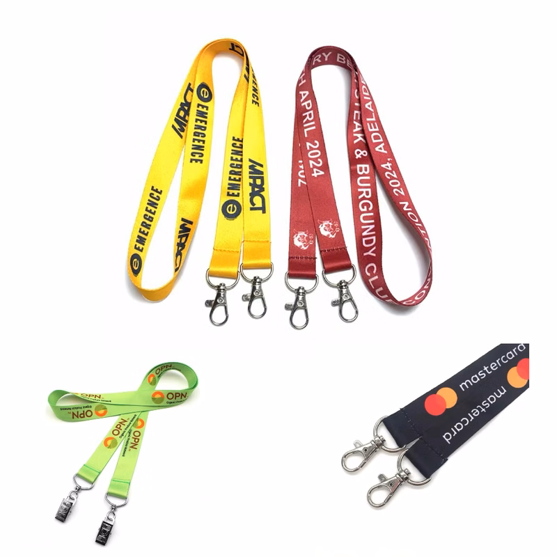 RPET Lanyard with Double Hooks