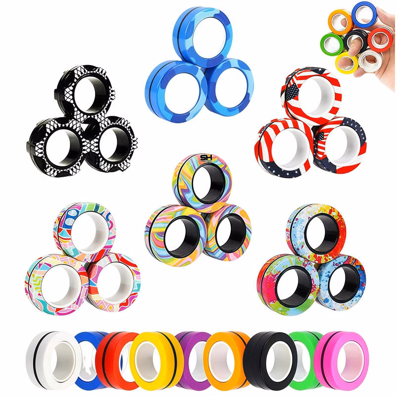 Magnetic Rings Fidget Toys