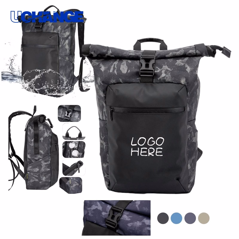Waterproof Roll-Top Backpack