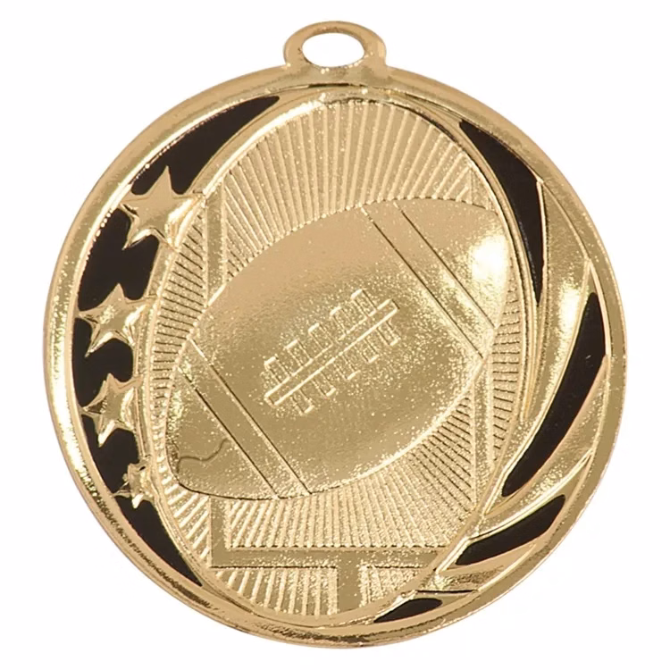 2" MidNite Star Medal-Football