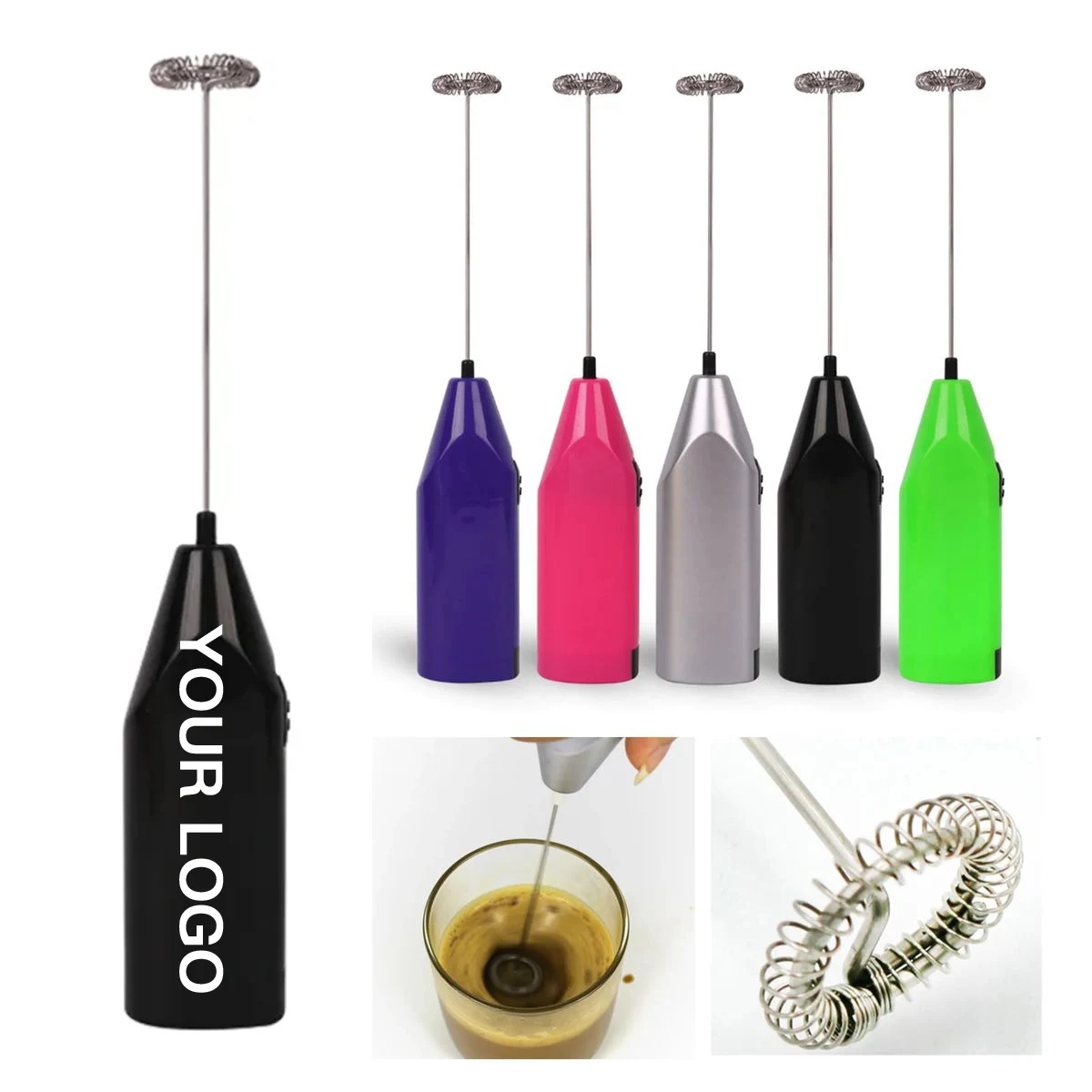 ABS Portable Milk Frother Whisk 1