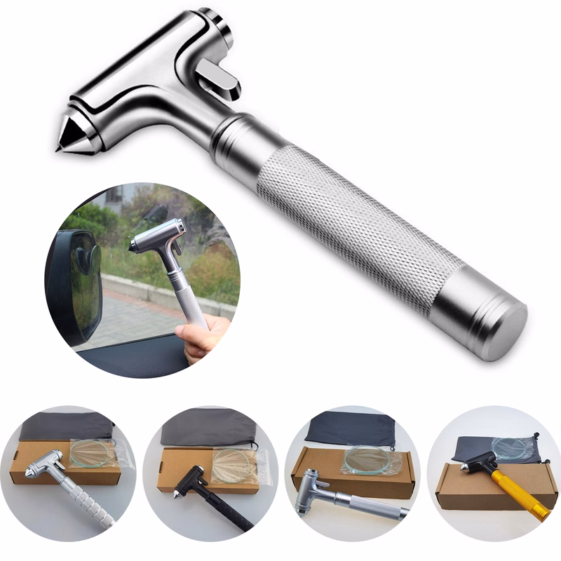 Stainless Steel Car Window Breaking Safety Hammer