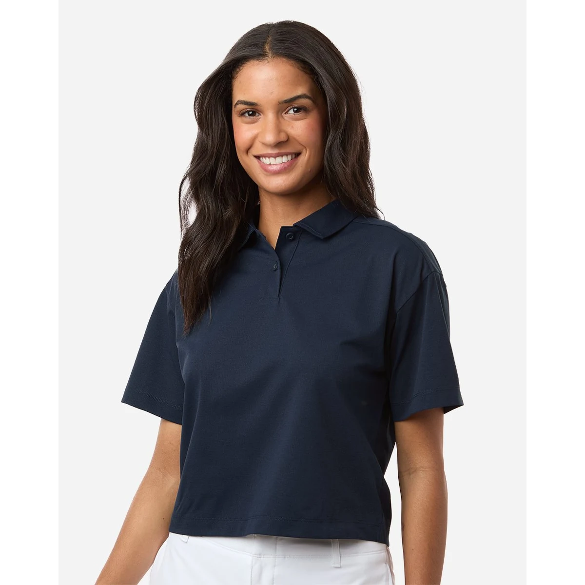 Women's Pro-Flex Sorona® Boxy Polo - 41SPML 1