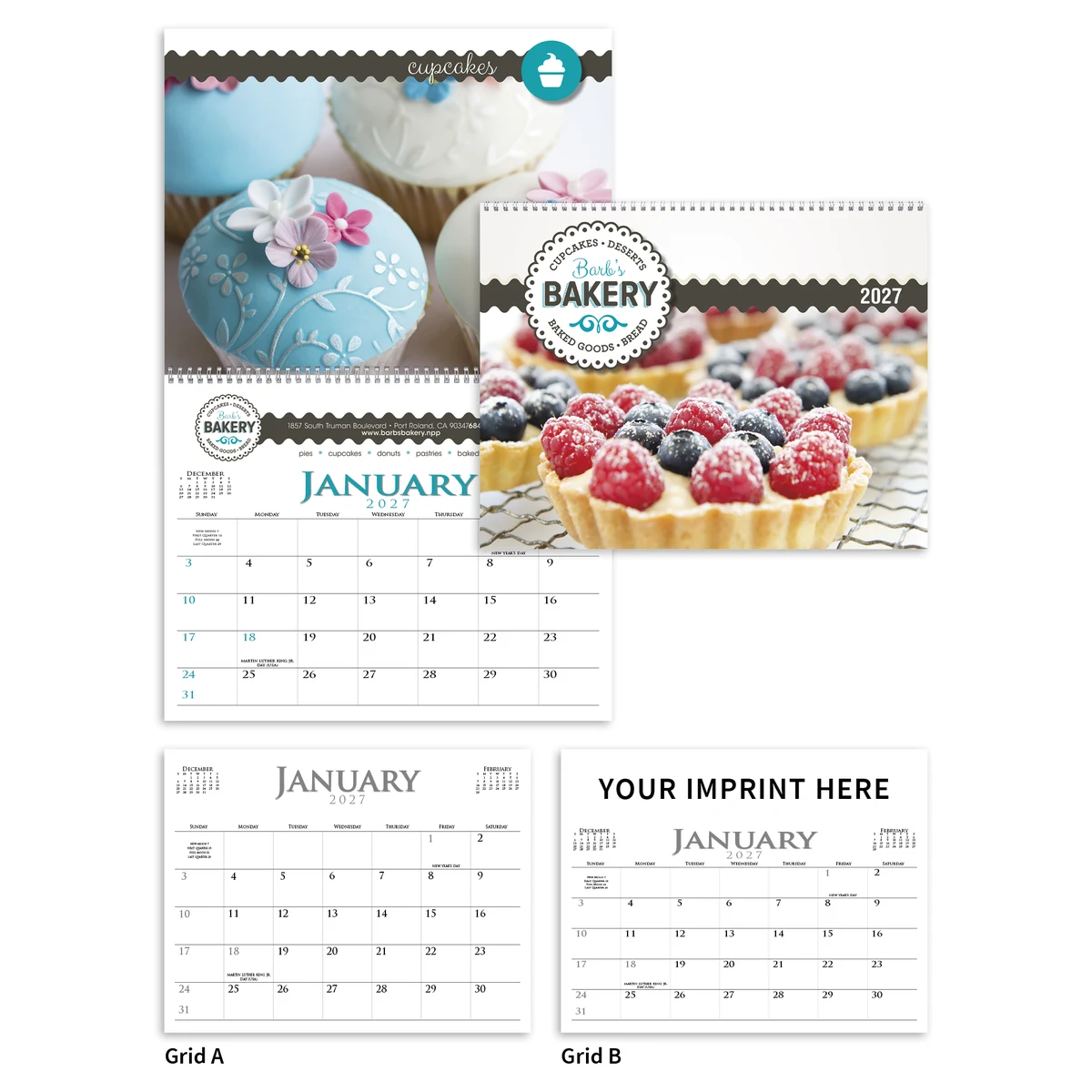 Triumph® Calendars Executive Small Quantity Appointment Calendar 1