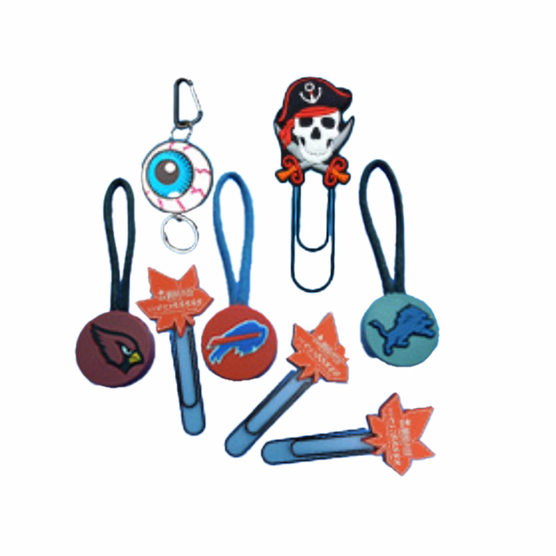 Molded PVC Keychain With Custom Design