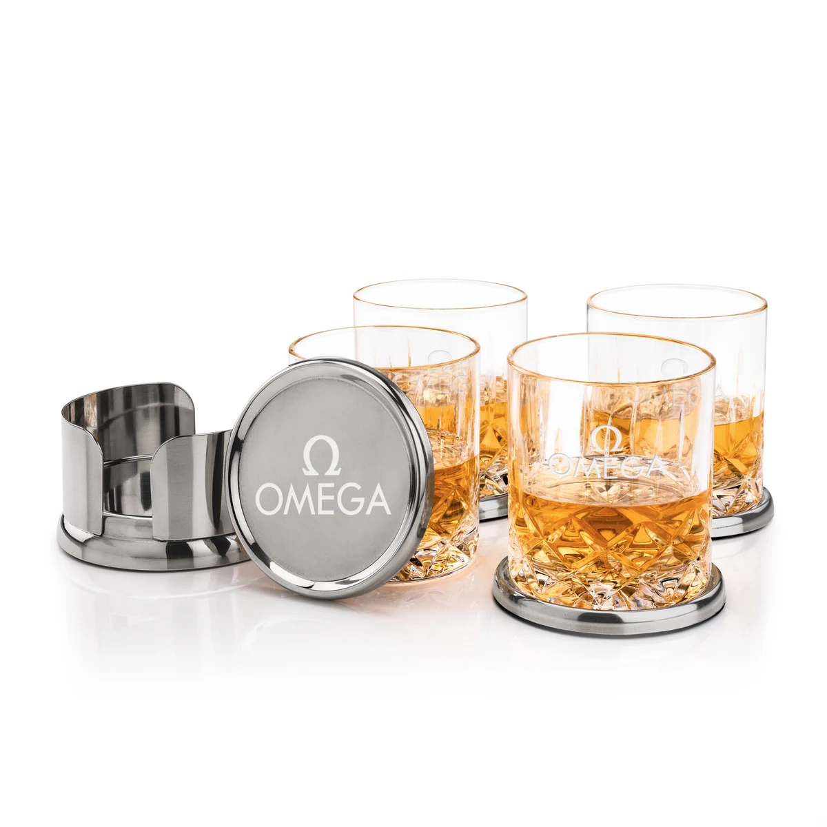 Baldoni Coasters & Denby On-the-Rocks Set 1