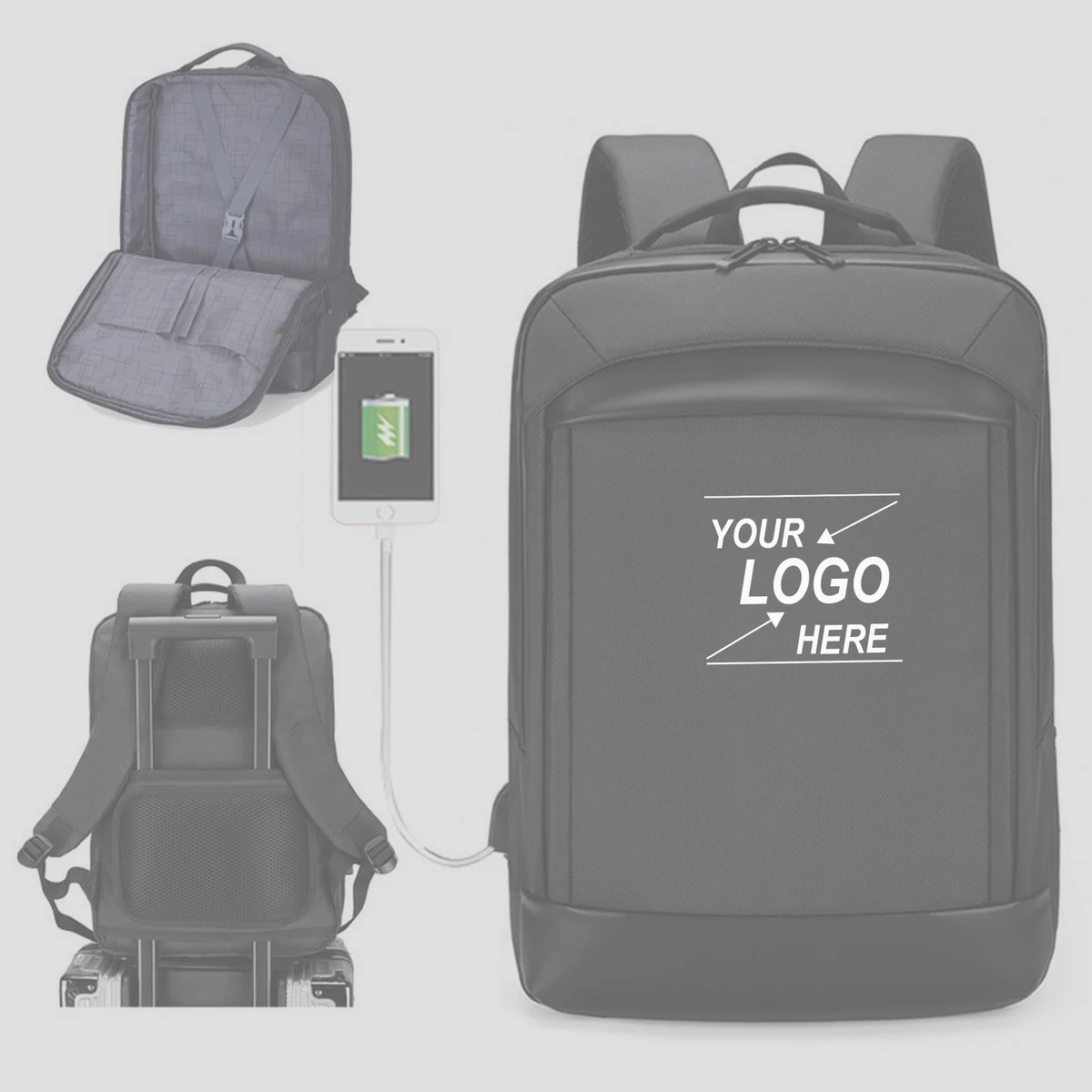 Men's Business Laptop Backpack 1