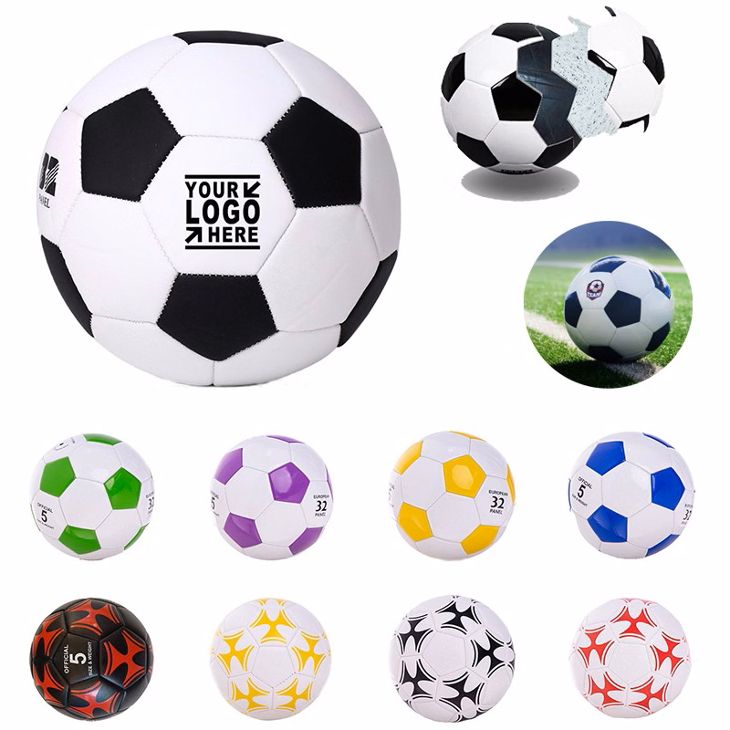 Full-Size Synthetic Leather Soccer Ball