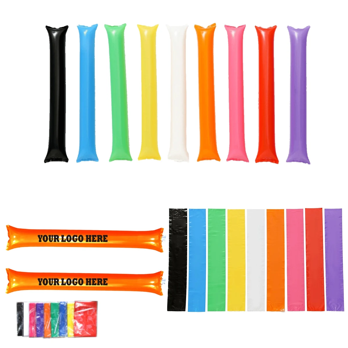 Thicken Cheerleading Inflatable Thunder Sticks 1