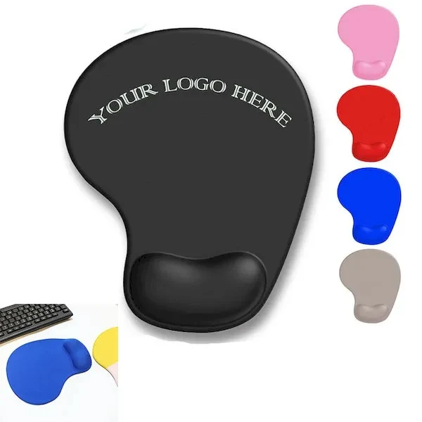 Silicone Gel Mouse Pad with Wrist Support 1