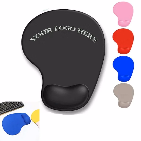 Silicone Gel Mouse Pad with Wrist Support