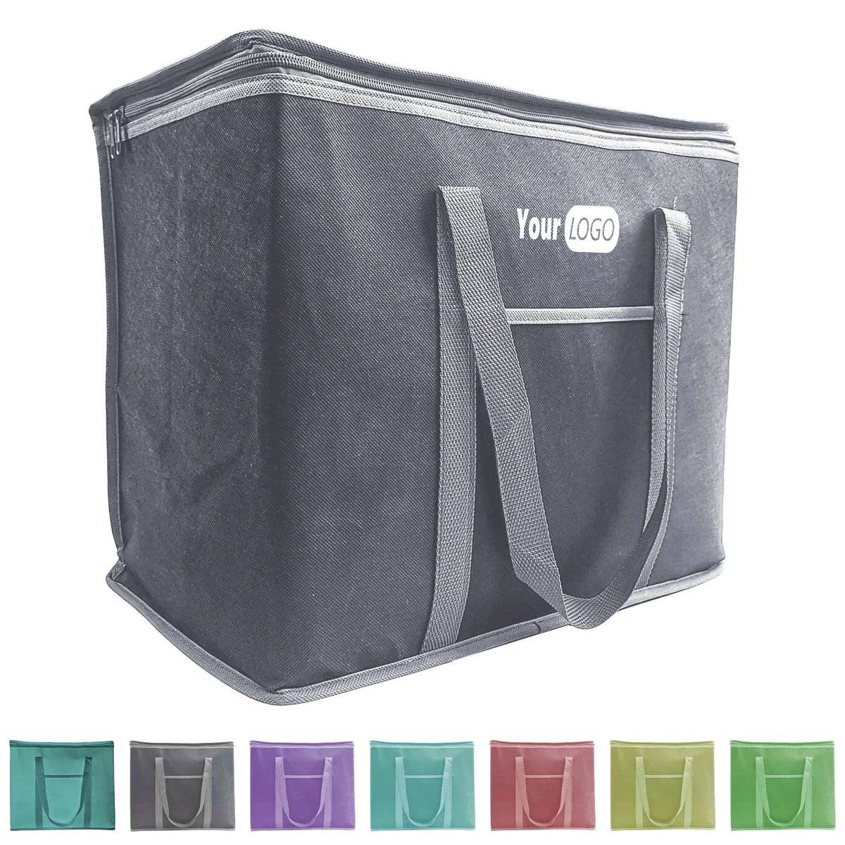 Non-Woven Fabrics Portable Thermal Tote Bag 1