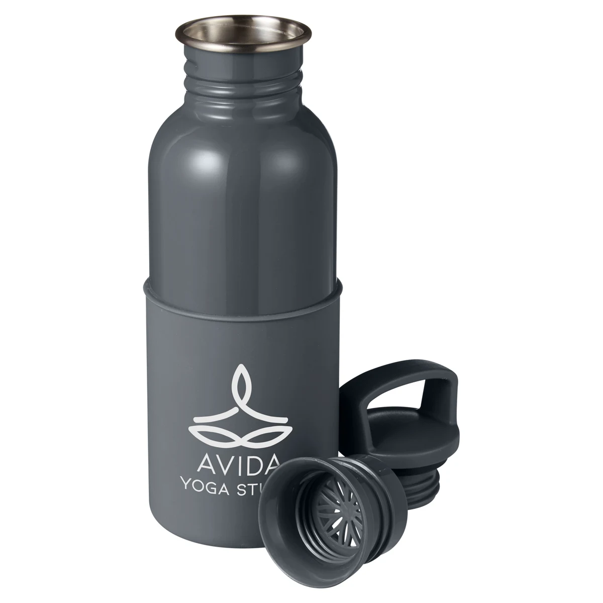 20 oz. Maya Stainless Steel Water Bottle., custom water bottle with logo imprint 1