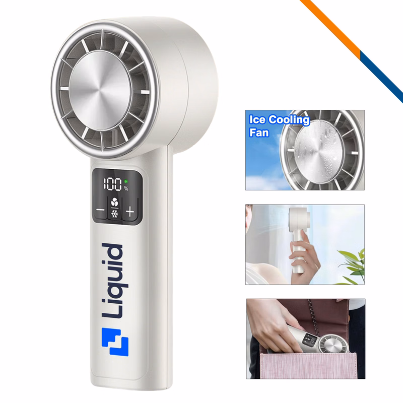 Ervin Mini Ice Cooling Handheld Fan