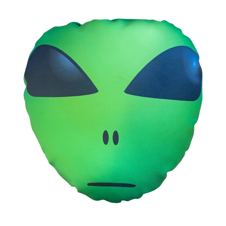 Alien Shaped Sublimated Pillow 1