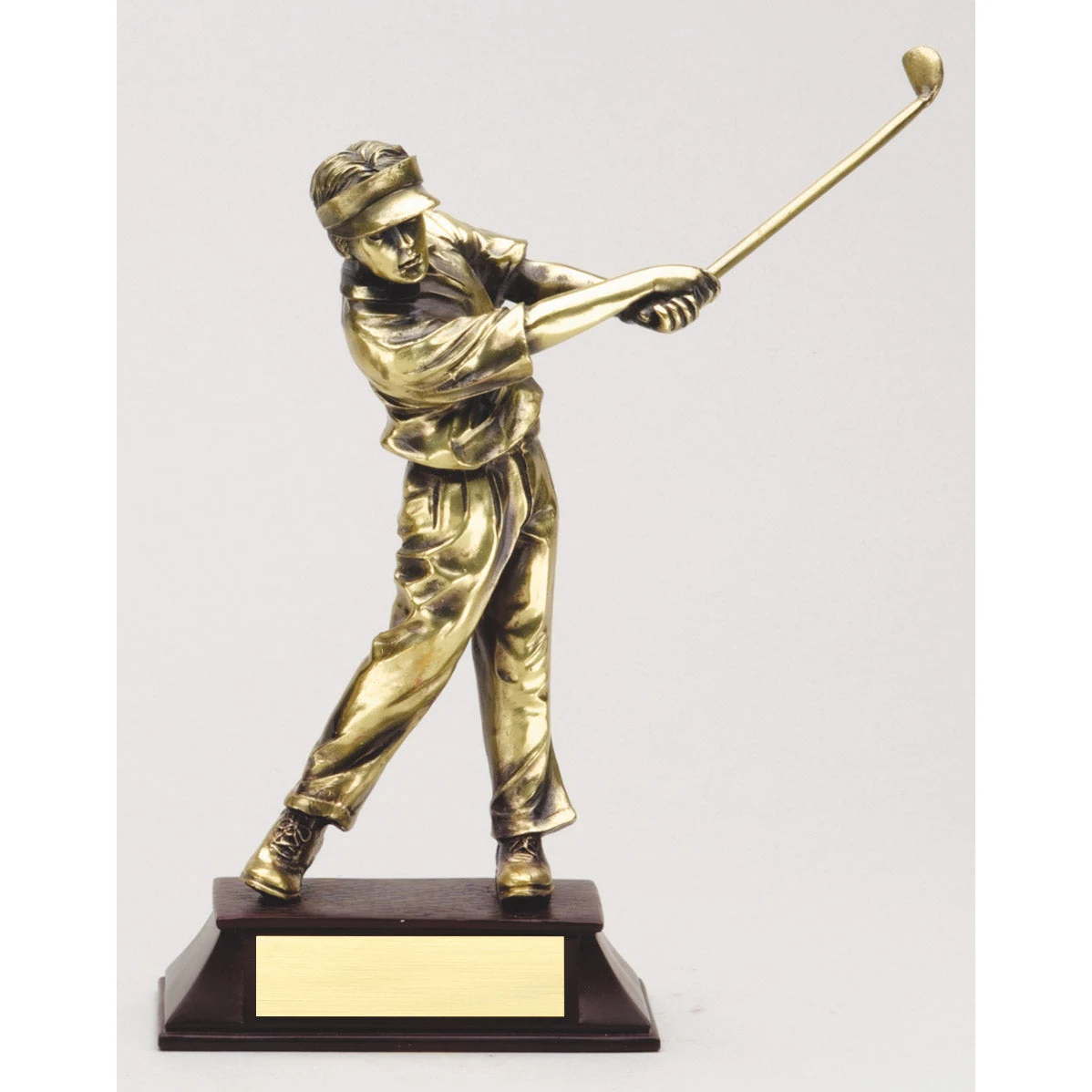 Metalized Plated Male Golfer 1