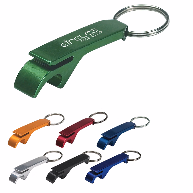 Aluminum Bottle/Can Opener Key Ring