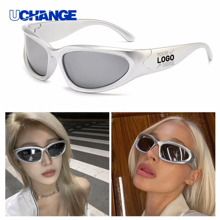 Narrow Square Frame Fashion Sunglasses